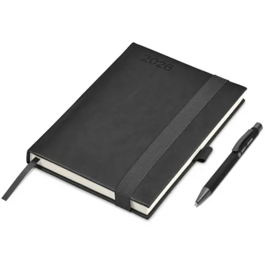 Altitude Advantage A5 2026 Diary & Omega Pen Set Black